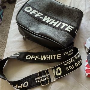 Off White shoulder mini bag